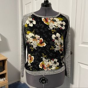 Kut From The Kloth Womens Benter Mixed Material Top Size large